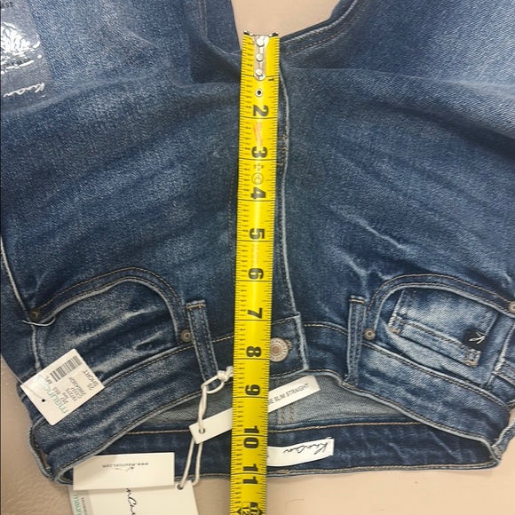 Dark Wash KanCan Slim Straight Jeans - Picture 9 of 9